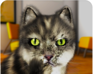 会说话的猫搞笑软件logo图