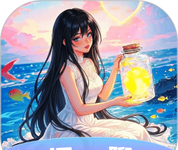 闪聊漂流瓶软件logo图