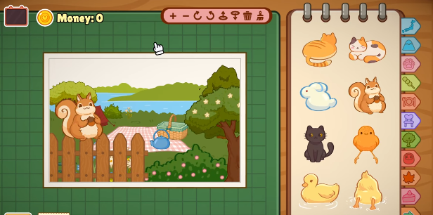 《小小手帐铺》demo