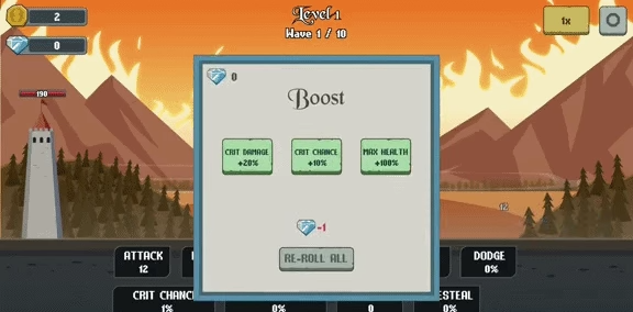 《Milord Idle Defense》demo