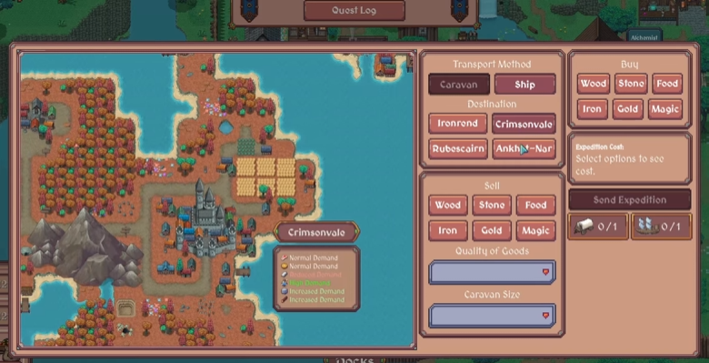 《炉火与村落》demo