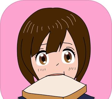 烤面包的女孩 