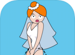 绘画故事：爱情女孩