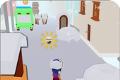 雪赛跑者