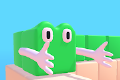 蛇形积木3D