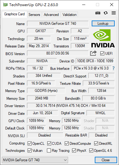 GPU-Z(显卡检测)