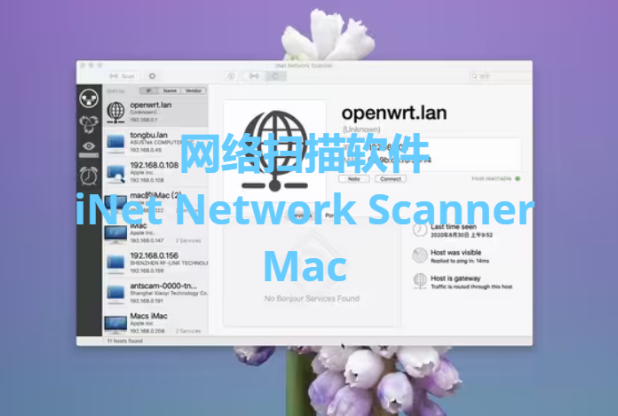 iNet Network Scanner Mac网络扫描软件官方版 