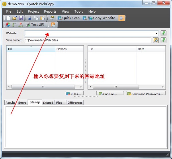 Cyotek WebCopy 