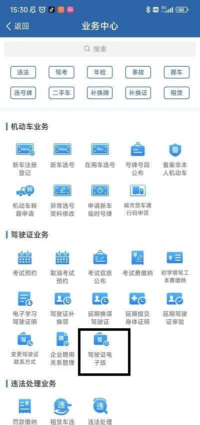 交管12123网页版