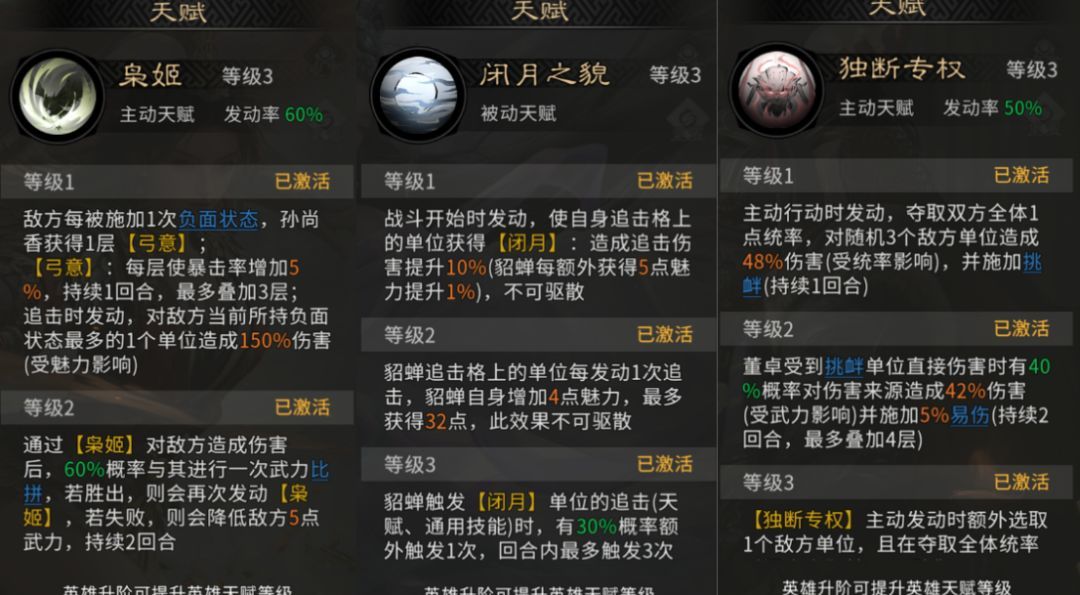 三国：天下归心名将输出队搭配思路