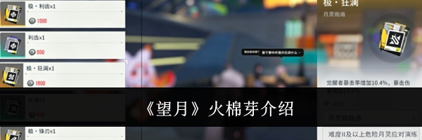 《望月》火棉芽介绍