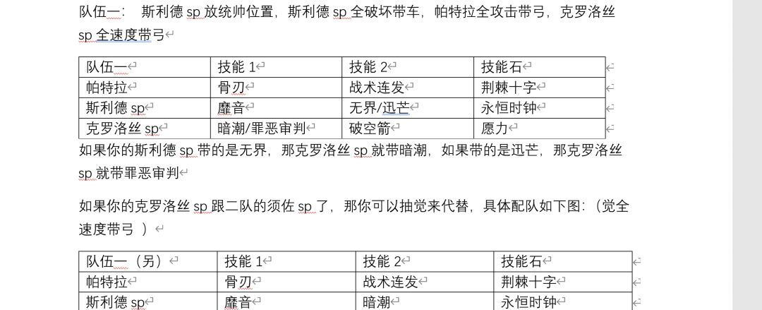 异世界的城主大人配队思路