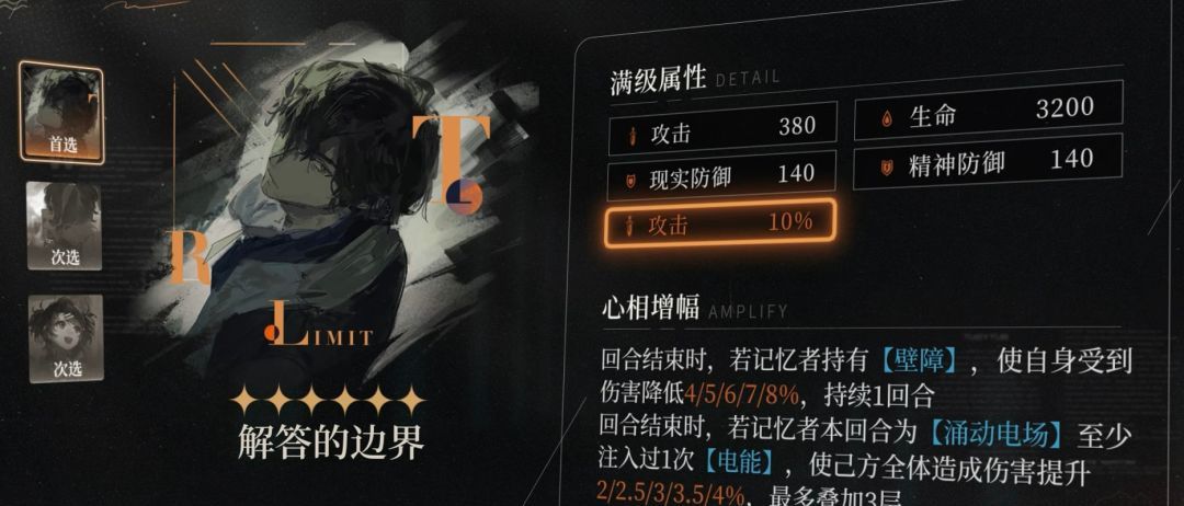 重返未来：1999哑谜角色攻略