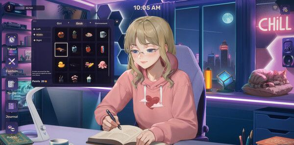 《Lo-Fi女孩：AI助手》免安装中文版