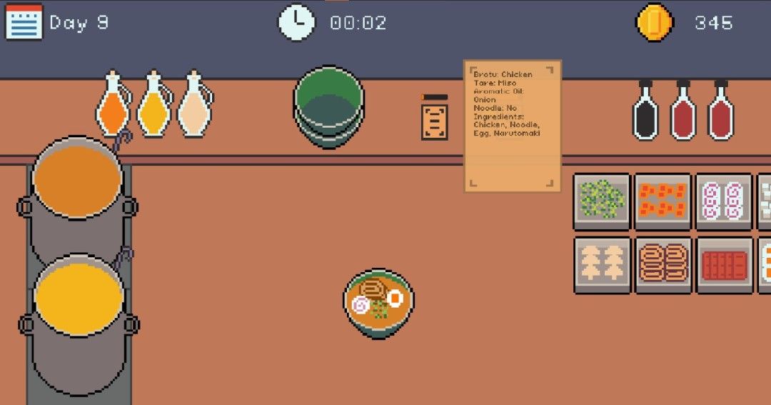 《Midnight Ramen Shop》demo